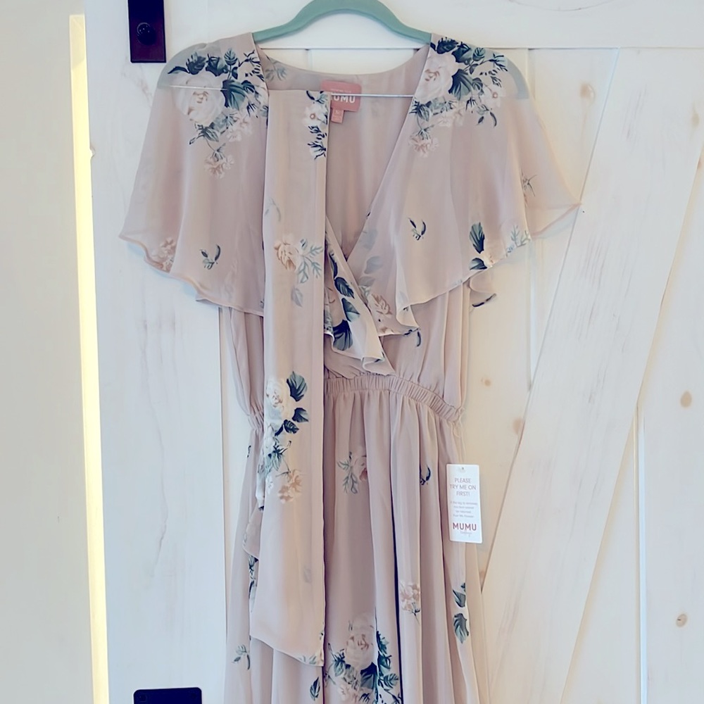 NEVER WORN! Show Me Your MuMu Audrey Maxi Dress